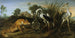 De Vos die de reiger bezoekt - Frans Snyders — weergave van het kunstwerk