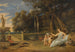 Flore avec trois putti dans un jardin - Frans Wouters — artwork view