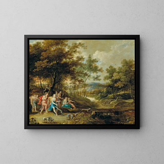 Frans Wouters - The goddess Diana hunting.webp