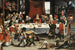 Festin Burlesque - Frans Xaver Hendrick Verbeeck — weergave van het kunstwerk