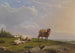 Schapen in het landschap - Frans van Severdonck — weergave van het kunstwerk