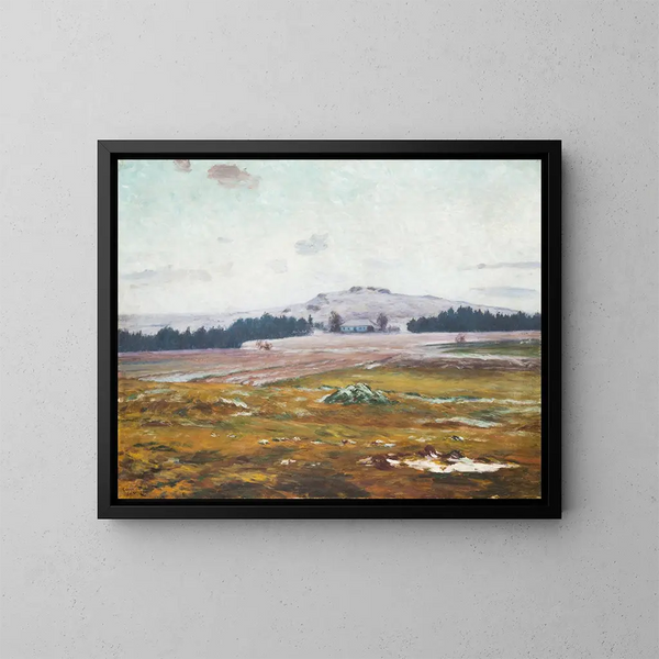 Sweet Mood Painting - František Kaván — framed artwork on a wall