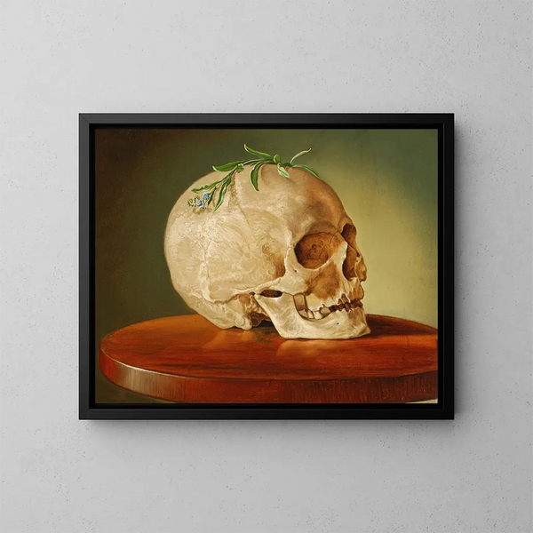 La vie et la mort - František Klimkovič — framed artwork on a wall