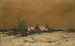 Winter in de Campine - Frantz Binj — weergave van het kunstwerk