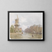Kanaal in Rotterdam - Franz Alt — ingelijst kunstwerk aan de muur