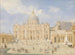 Place Saint-Pierre, Rome - Franz Alt — weergave van het kunstwerk