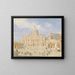 Place Saint-Pierre, Rome - Franz Alt — ingelijst kunstwerk aan de muur