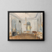 De eetkamer van het Petit Trianon in Versailles - Franz Alt — ingelijst kunstwerk aan de muur