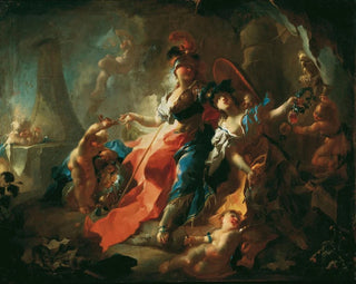 Franz Anton Maulbertsch - Die Akademie mit ihren Attributen zu Fen Minervas.webp
