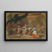 De Geboorte van Jean - Franz Anton Zeiller — ingelijst kunstwerk aan de muur