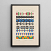 Esquisse de motifs de bande - Franz Barwig l'Ancien — ingelijst kunstwerk aan de muur