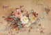 Rozen rozen en gele tinten - Franz Bischoff — weergave van het kunstwerk