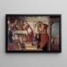 De presentatie van Christus in de tempel en de doop van Christus - Franz Cleyn — ingelijst kunstwerk aan de muur