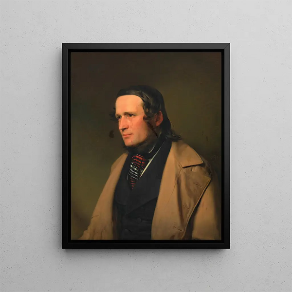 Carl Gross - Franz Eybl — framed artwork on a wall