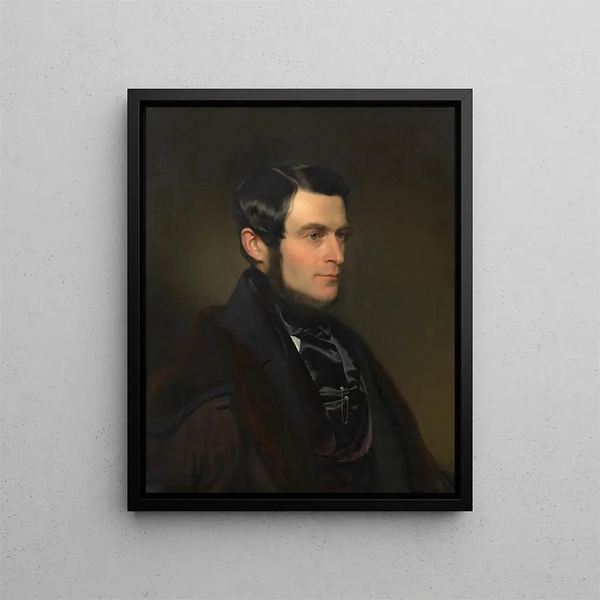 Moritz Graf Fries d. J. - Franz Eybl — framed artwork on a wall