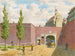 De poort van de vissers in Wenen - Franz Gerasch — weergave van het kunstwerk