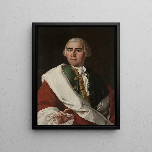 Franz Ignaz Molitor - Portrait of Jzef Antoni Haller merchant from Krakw 17251785.webp