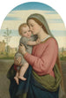 Moeder van Christus - Franz Ittenbach — weergave van het kunstwerk