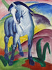 Paard blauw I - Franz Marc — weergave van het kunstwerk