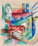 Compositie met dieren II - Franz Marc — weergave van het kunstwerk