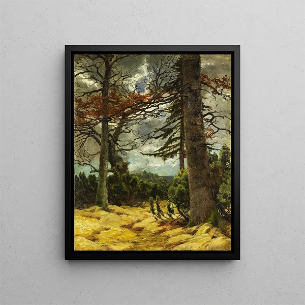 Franz Marc - Eichenstmme im Vorfrhling.webp