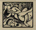 Bergère endormie - Franz Marc — weergave van het kunstwerk
