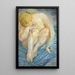 Studie van vrouwelijke naakt - Franz Marc — ingelijst kunstwerk aan de muur