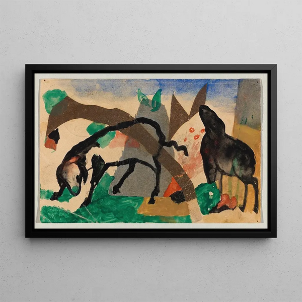 Franz Marc - Two sheep.webp