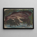 Jachthonden in het water - Franz Marc — ingelijst kunstwerk aan de muur