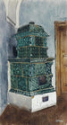 Poêle en faïence - Franz Poledne — weergave van het kunstwerk
