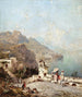 Amalfi - Franz Richard Unterberger — weergave van het kunstwerk