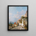 Côte amalfitaine - Franz Richard Unterberger — ingelijst kunstwerk aan de muur