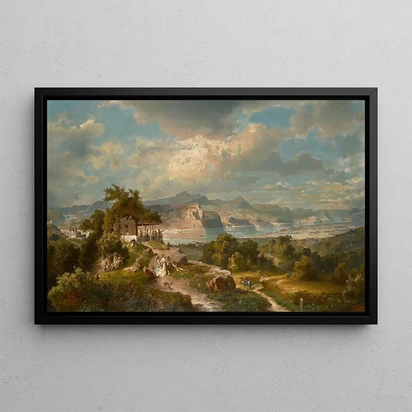 Franz Richard Unterberger - Die goldene Meile bei Remagen (Case Conflict).webp