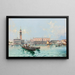 Grand Canal Venetië - Franz Richard Unterberger — ingelijst kunstwerk aan de muur