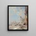 Pont de paille Riva Schiavoni Venise - Franz Richard Unterberger — ingelijst kunstwerk aan de muur