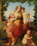 De Romeinse liefdadigheid - Franz Riepenhausen — weergave van het kunstwerk