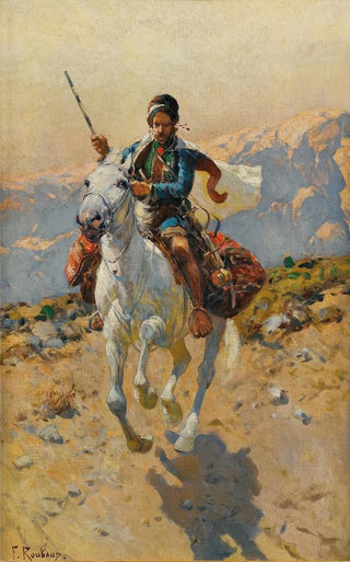 Franz Roubaud - Caucasian Horseman.webp