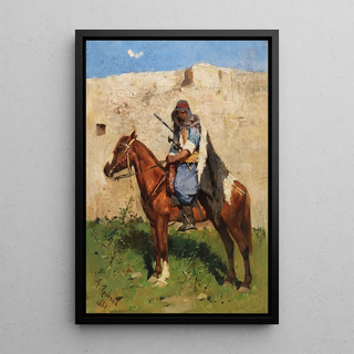 Franz Roubaud - Kaukasischer Reiter.webp