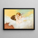 Venus en Cupido in de stijl van de Art Nouveau - Franz Rösler — ingelijst kunstwerk aan de muur