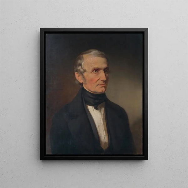 The artist's father - Franz Schrotzberg — framed artwork on a wall