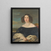 Graafes Wilhelmine von Auersperg - Franz Schrotzberg — ingelijst kunstwerk aan de muur