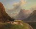 Salzkammergut - Franz Steinfeld — weergave van het kunstwerk