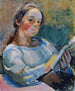 Girl reading - Franz Wiegele — artwork view