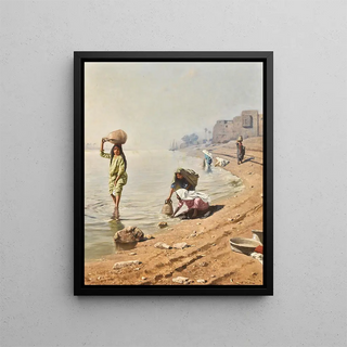 Franz Xaver Kosler - Water carriers on the nile.webp