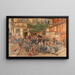 Kinderopvang schilderij - Franz Xaver Lang — ingelijst kunstwerk aan de muur