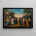 David von den Jungfrauen begrüßt - Franz Xaver Layr — ingelijst kunstwerk aan de muur