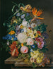 Bloemenstuk - Franz Xaver Petter — weergave van het kunstwerk
