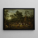Feest in een park - Franz de Paula Ferg — ingelijst kunstwerk aan de muur