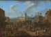 Kermis met tempel en meiboom - Franz de Paula Ferg — weergave van het kunstwerk