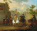De paardrijlessen - Franz de Paula Ferg — weergave van het kunstwerk